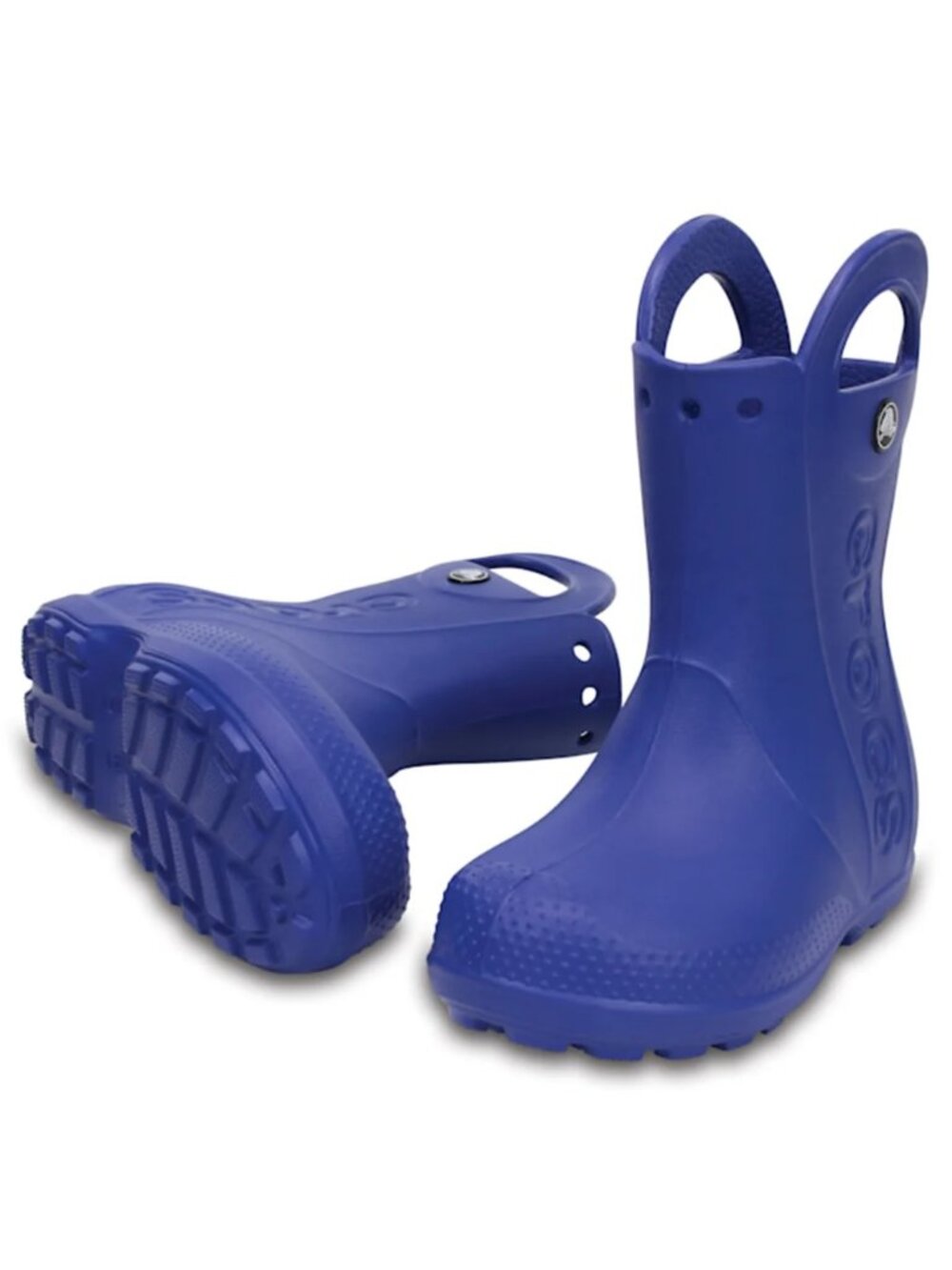 crocs Toddler Handle It Rain Boot, blue